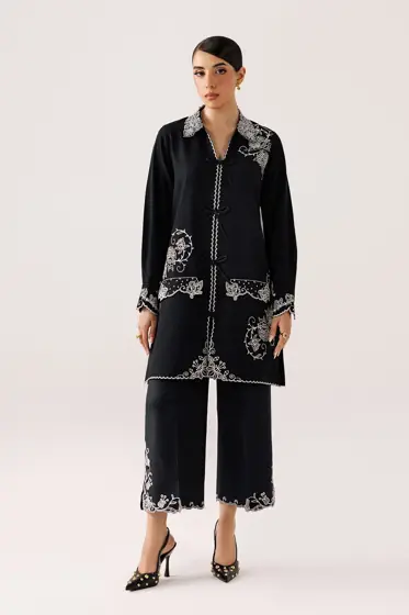 Qalamkar Embroidered Coords '26