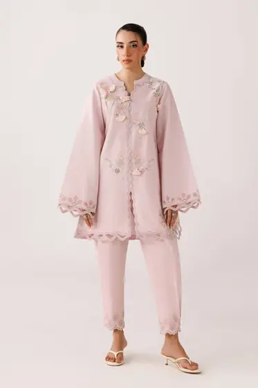 Qalamkar Embroidered Coords '26