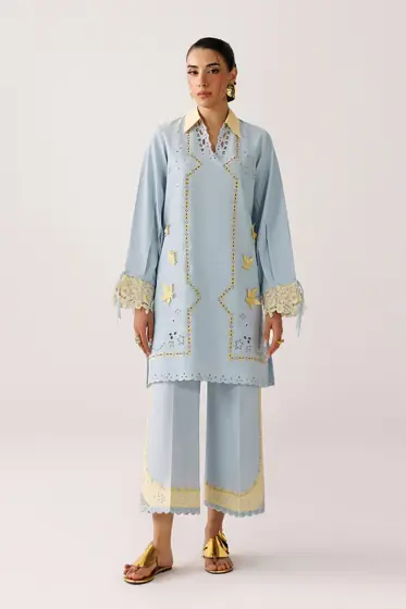 Qalamkar Embroidered Coords '26