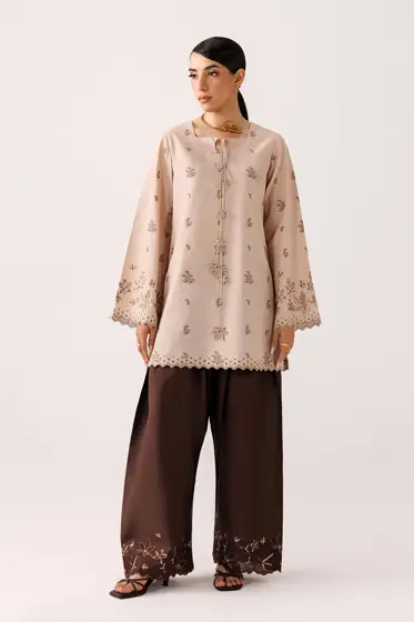 Qalamkar Embroidered Coords '26