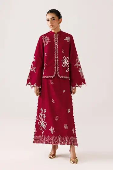 Qalamkar Embroidered Coords '26